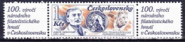 ** Tchécoslovaquie 1987 Mi 2938 Zf (Yv 2749 Avec Vignettes), (MNH)** - Nuevos