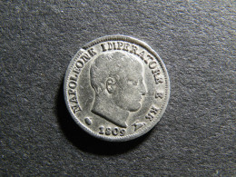 ITALIE NAPOLEON - 5 SOLDI 1809 M - Napoleónicas