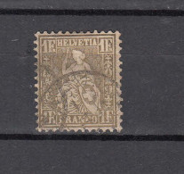 1862   N° 36        OBLITERE   COTE 170.00           CATALOGUE SBK - Used Stamps