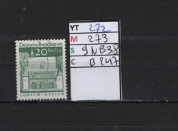 P. FIXE Obl  272 YT 273 MIC 9NB38  SCO B247 GIB Monastère De Lorsch 1967-1969 *Berlin* 75/02 - Gebruikt