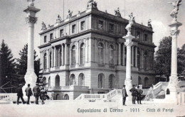Esposizione Di TORINO -  1911 -   Citta Di Parigi - Exposiciones