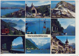 VIERWALDSTÄTTER SEE - Mehrbildkarte Mit  Vitznau, Flüelen, Altdorf, Küssnacht, Pilatus - Kulm .... - Wald