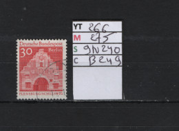 P. FIXE Obl  266 YT 275 MIC 9N240 SCO B249 GIB Flensburg 1967 *Berlin* 75/02 - Gebruikt