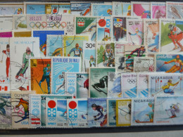 LOT DE 50 TP DIFFERENTS THEME "SKI" - Sci