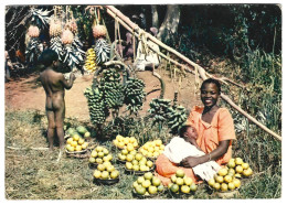 Nigeria - Afrique En Couleurs - Marchande De Fruits - Ecris De Lagos - Nigeria