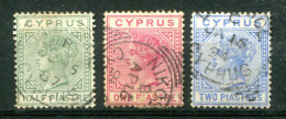 CHYPRE - Y&T 16, 18 Et 19 - 20% De La Cote - Cyprus (...-1960)