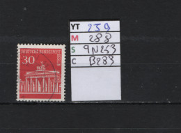 P. FIXE Obl  259 YT 288 MIC 9N253 SCO B283 GOB Porte De Brandebourg 1966 *Berlin* 75/02 - Oblitérés