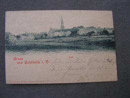 Schöneck Vogtland Nach Niederplanitz 1900 - Plauen