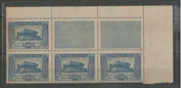 Centenario 20c Azul Con Doble Complemento Gj 945 Ccd - Unused Stamps