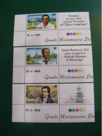 P0LYNESIE YVERT PO ORDINAIRE N° 318 /320 CD TIMBRES NEUFS ** LUXE - MNH - SERIE COMPLETE- COTE 8,40 EUROS - Ongebruikt