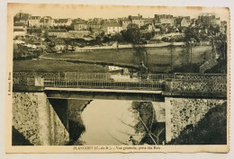 CPA - PLANCOËT - Vue Générale Prise Des Buis -le Pont De Chemin De Fer à Plancoët - Plancoët