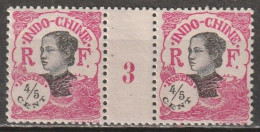 Indochine N° 99 ** Millésime 3 - Unused Stamps