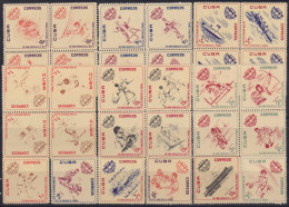 1962.282 CUBA 1962 MNH Ed.930-59 INDER SPORT CHESS AJEDRES SAILING SHUTTING ATHLETISM.  - Ongebruikt