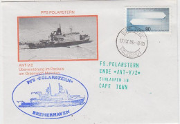 Germany PFS Polarstern Einde Ant V/2 Einlaufen In Cape Town Ca Cape Town 17.8.1986 (GS163A) - Polar Ships & Icebreakers