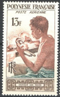 Polynésie Française - 1958 - PA N° 1 * - Unused Stamps