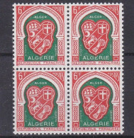 LOT 382 ALGERIE N°353 BLOC DE 4  ** - Unused Stamps