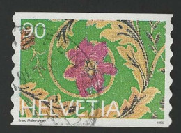1996 Ornaments  Michel CH 1592 Stamp Number CH 977 Yvert Et Tellier CH 1520 Stanley Gibbons CH 1335 Used - Oblitérés