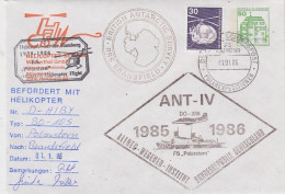 Germany Antarctic Flight From Polarstern To Bransdfield 01.01.1986 (GS164A) - Vuelos Polares