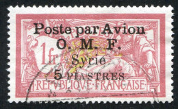 REF 086 > SYRIE < PA N° 12 Bien Centré > Ø < Oblitéré < Ø Used > Poste Aérienne - Aéro - Air Mail - Aéreo