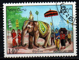 LAOS - 1994 - ELEFANTE - USATO - Laos