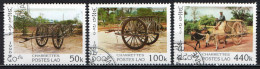 LAOS - 1996 - ANTICHI CARRETTI - USATI - Laos