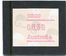 AUSTRALIA - 1988  39c  FRAMA  POSSUM  POSTCODE  0800 (DARWIN)  MINT NH - Viñetas De Franqueo [ATM]