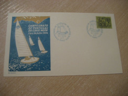 FARO 1954 Campeonato Da Classe Moth Class Sailing Cancel Cover PORTUGAL - Segeln