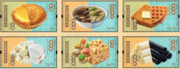 Hong Kong - 2022 - Local Snacks In Hong Kong II - Mint Stamp Set With Embossing - Nuevos