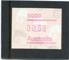 AUSTRALIA - 1988  39c  FRAMA  POSSUM  POSTCODE  5000 (ADELAIDE)  MINT NH - Viñetas De Franqueo [ATM]