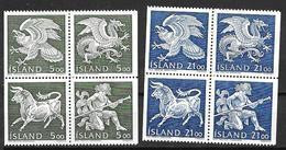 Islande 1990 N° 667/674 Neufs Génies Et Armoiries - Unused Stamps