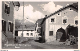 CPA  Suisse, ZERNEZ, Dorfpartie Ofenbergstrasse, Carte Photo 1943 - Zernez
