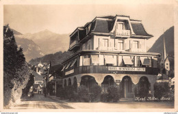 CPA  Suisse, STANS, Hotel  Restaurant Adler, Real Photo - Stans