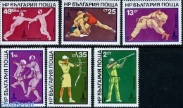 Bulgaria 1979 Olympic Games 6v, Mint NH, Sport - Fencing - Judo - Olympic Games - Shooting Sports - Ungebraucht