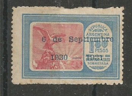 Graf Zeppelin $1.80 Celeste Y Carmin - Luchtpost