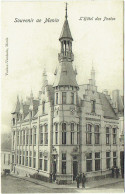 Menen. Souvenir De Menin. Hôtel Des Postes. - Menen