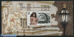 Tuvalu 2001 Queen Mother S/s, Mint NH, History - Kings & Queens (Royalty) - Familias Reales
