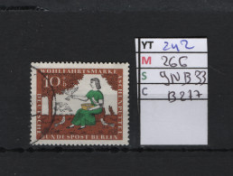 P. FIXE Obl  242 YT 266 MIC 9NB33 SCO B277 GIB Scènes De Cendrillon Des Frères Grimm 1965 *Berlin* 75/02 - Gebruikt