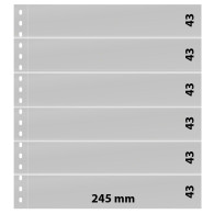 Lindner Einsteckblätter Omnia Weiß 6 Streifen 014P, 10 Stück Neu ( - Sonstige & Ohne Zuordnung