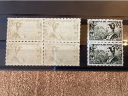 Rattachement De La Savoie à La France - 1960 - 6 Timbres Avec Impression Recto-verso - Nuovi