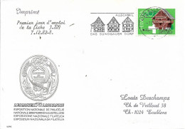 SWITZERLAND. POSTMARK ALLSCHWIL. 1982 - Marcophilie