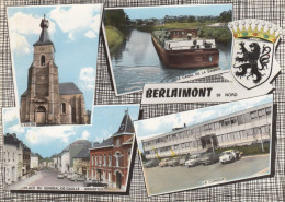 BERLAIMONT (Nord): Multivues - Eglise, Place, Canal, Clinique - Berlaimont