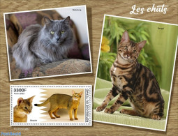 Chad 2022 Cats, Mint NH, Nature - Cats - Autres & Non Classés