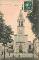 93 - Pierrefitte - L'Eglise - Animée - Oblitération Ronde De 1911 - CPA - Voir Scans Recto-Verso - Pierrefitte Sur Seine