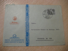 PORTO 1953 ? To Figueira Da Foz Cancel PELIKAN Slight Damaged Cover PORTUGAL - Cartas & Documentos