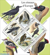 Niger 2022 European Birds, Mint NH, Nature - Birds - Birds Of Prey - Niger (1960-...)