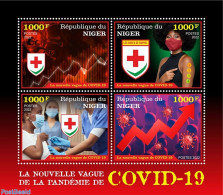 Niger 2022 New Wave Of Covid-19, Mint NH, Health - Corona/Covid19 - Corona/Covid19 - Niger (1960-...)