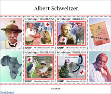 Togo 2022 Albert Schweitzer, Mint NH, Health - History - Nobel Prize Winners - Nobel Prize Laureates