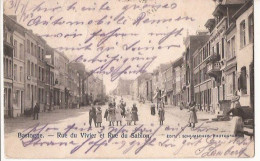 BASTOGNE RUE DU VIVIER Et Rue De  Sablon  1902 Cachetée Austria  1690 D1 - Bastenaken