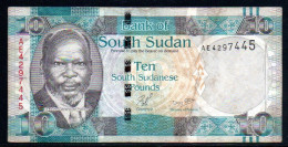 659-Soudan Du Sud 10 Pounds 2011 AE429 - Sudan Del Sud