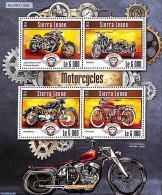 Sierra Leone 2015 Motorcycles, Mint NH, Transport - Motorcycles - Motorbikes